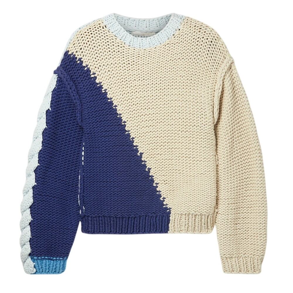 Loveshackfancy Oversized Ecru Isaiah Sweater Size XS